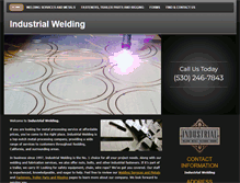Tablet Screenshot of industrialweldingca.com